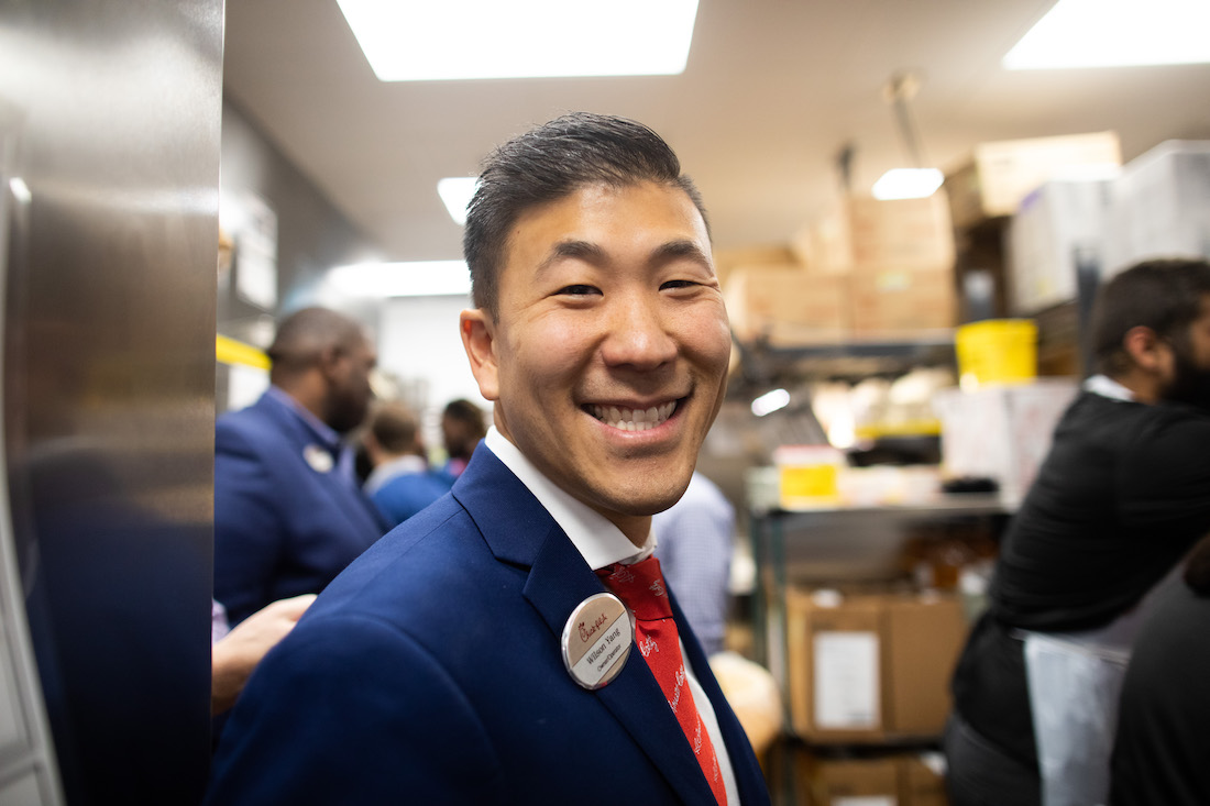 Photo of Chick-fil-A Yonge & Bloor local Owner-Operator Wilson Yang.