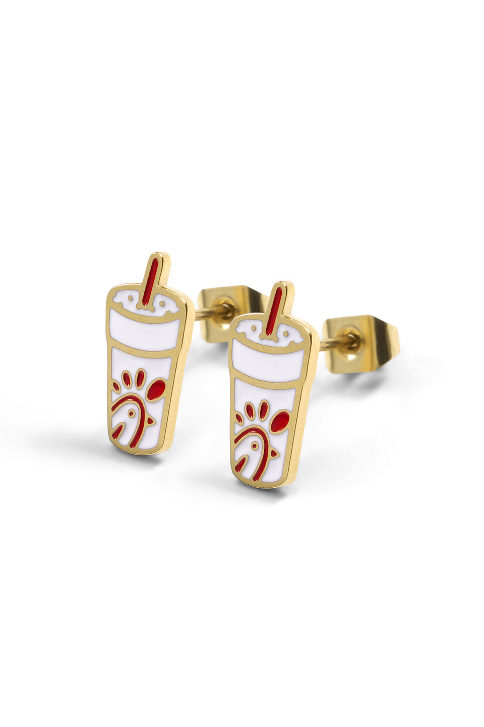 Chick-fil-A Cup Earrings, part of the 2024 Holiday Merch collection.