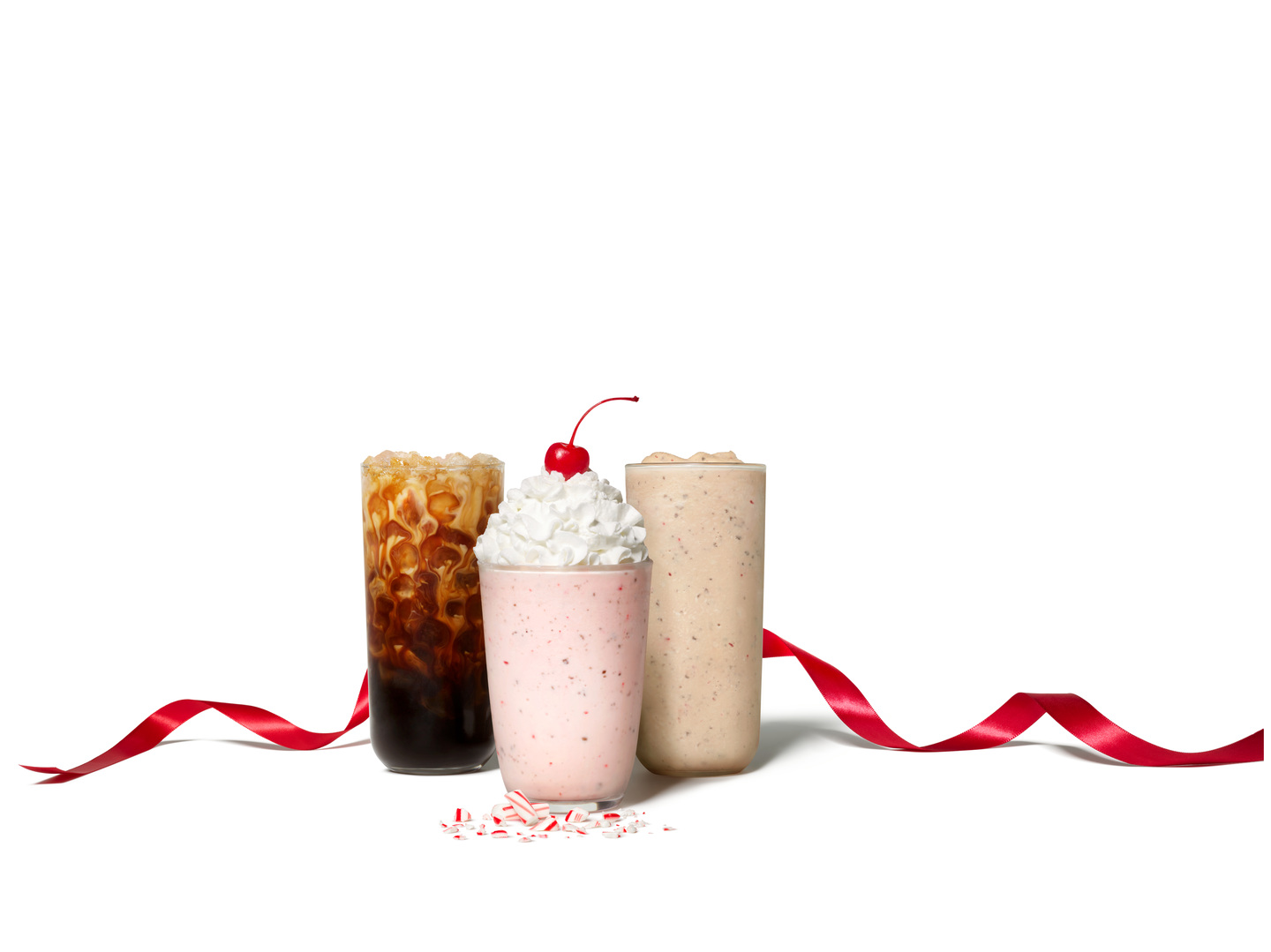 The 2024 Holiday Peppermint products from Chick-fil-A.