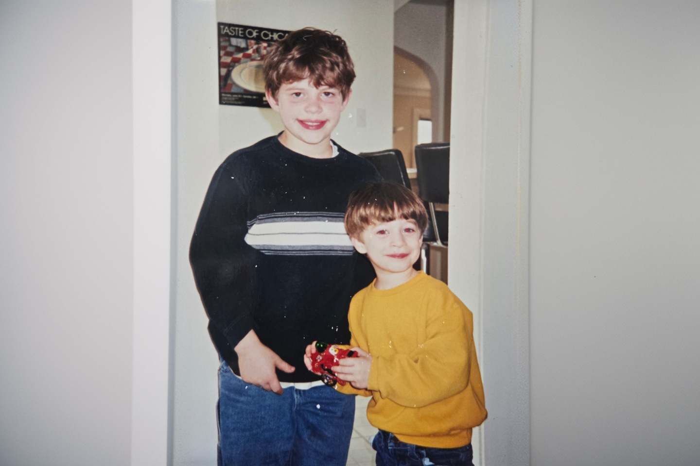 John and Julian Good, the Owner-Operators of Chick-fil-A Batavia and Chick-fil-A St. Charles, as kids.