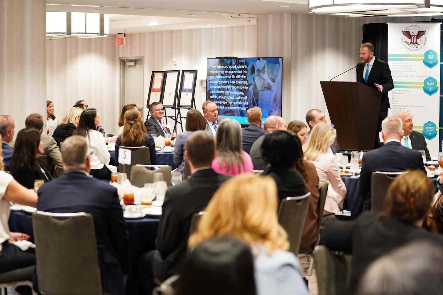 Over 100 top Junior Achievement students journeyed to Washington, D.C. to compete in the National Student Leadership Summit