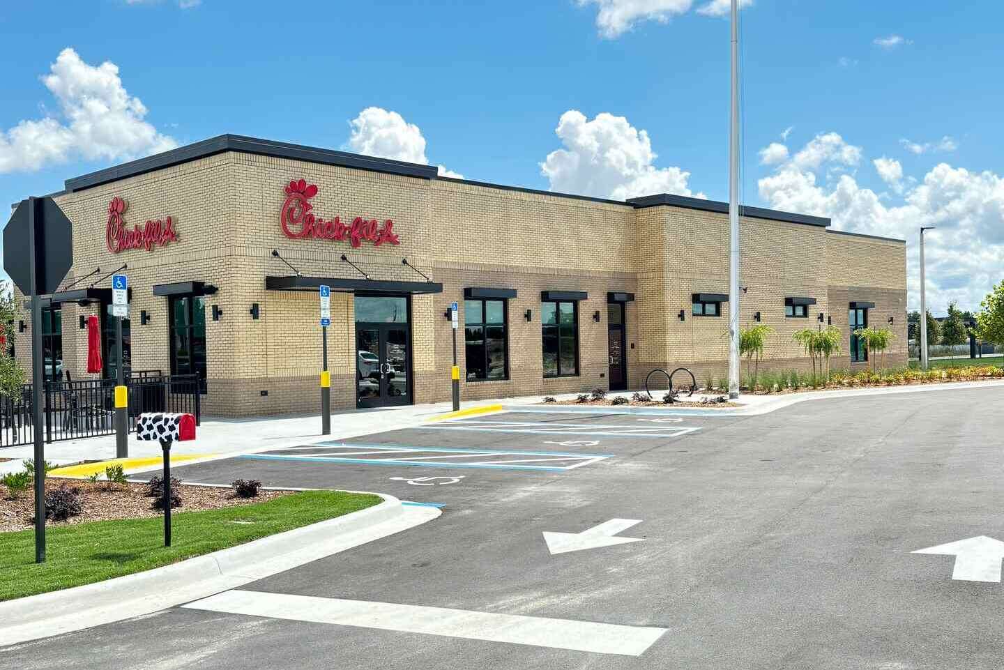 An image of the new Chick-fil-A in Sebring, Fla. that is scheduled to open on July 11, 2024.