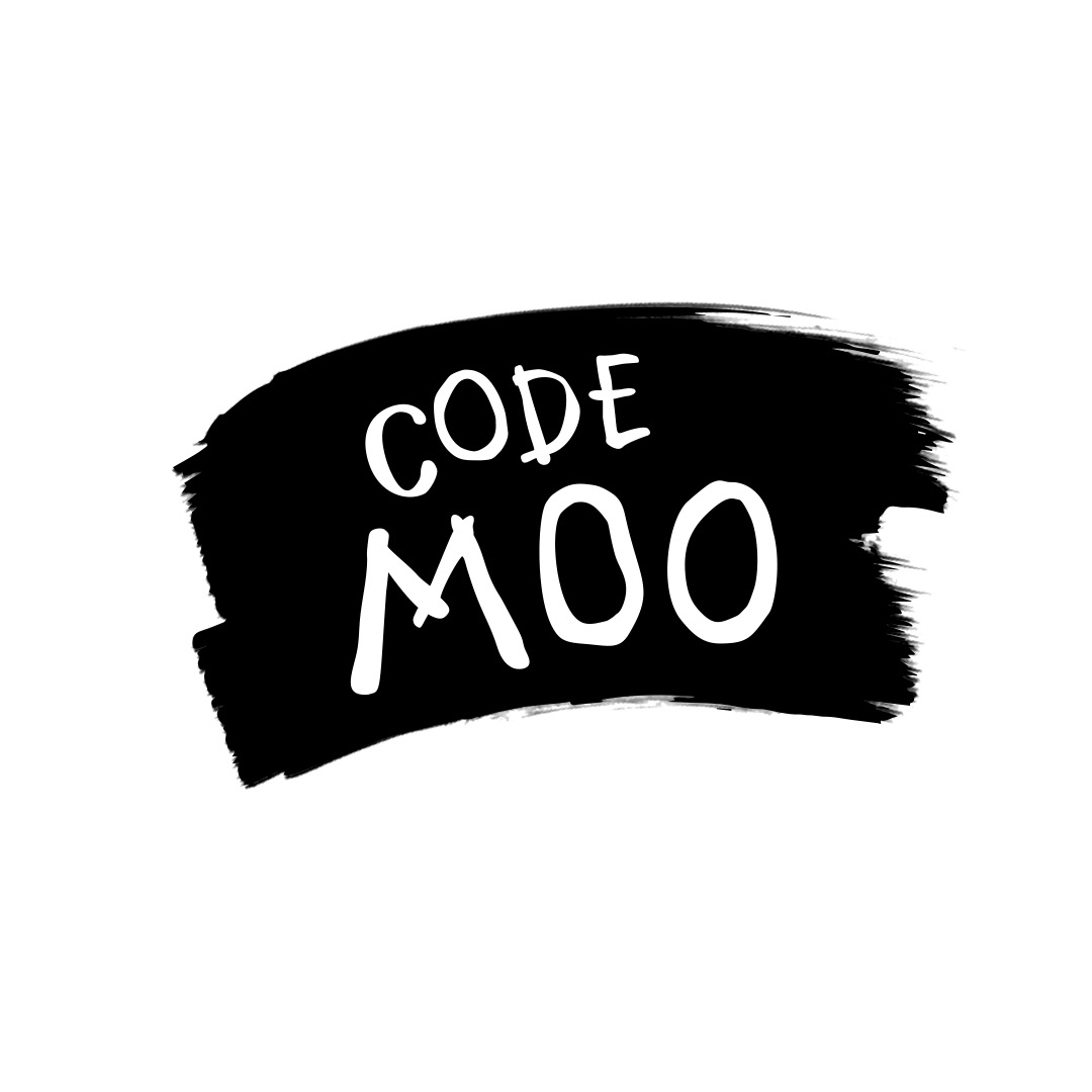 The logo for Chick-fil-A Code Moo.