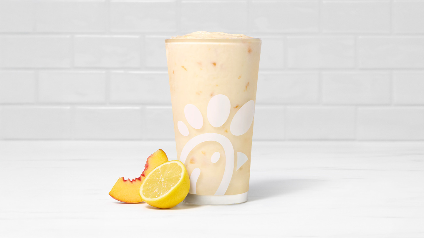 The beloved Chick-fil-A Peach Milkshake.