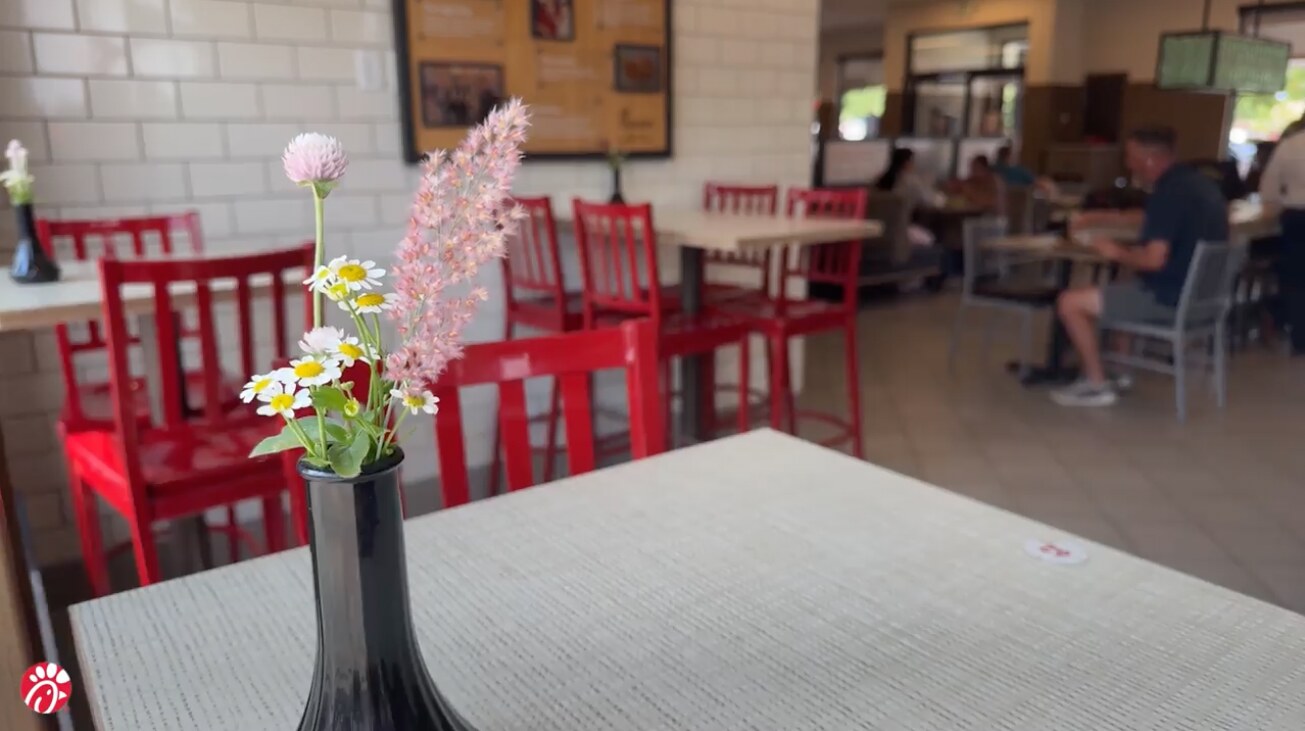 Brent Gooch shares about partnership with local flower farm, Wozani Farm.