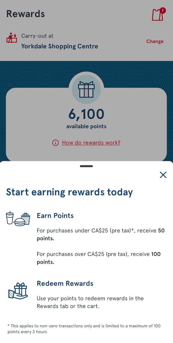 Start Earning Rewards Today App View