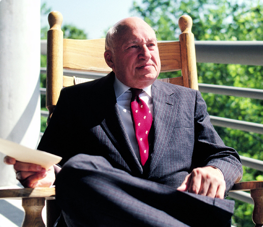 Picture of Truett Cathy sitting in a chair