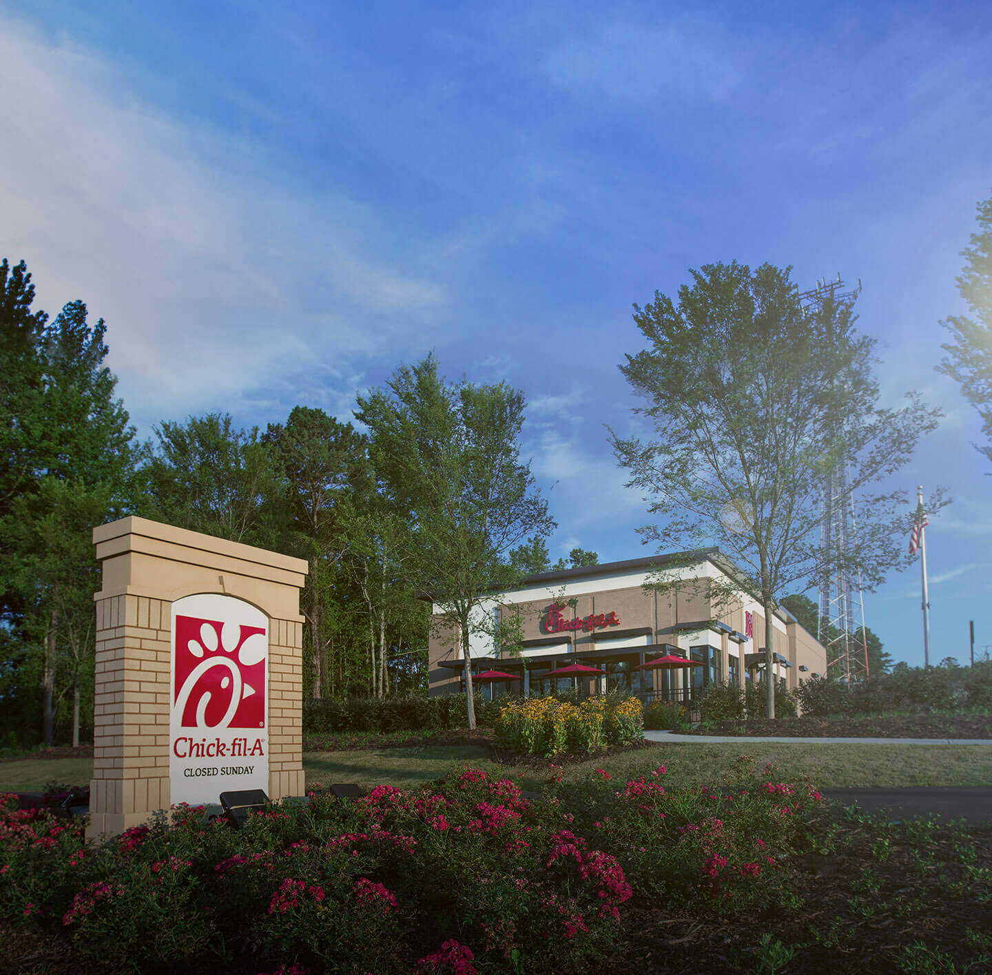 Chick-fil-A closed Sunday sign