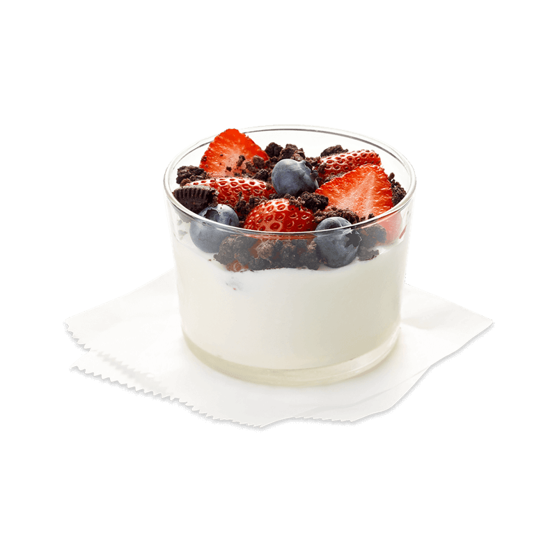 Greek Yogurt Chocolate Cookie Crumbs Parfait Greek Yogurt Chocolate Cookie Crumbs Parfait