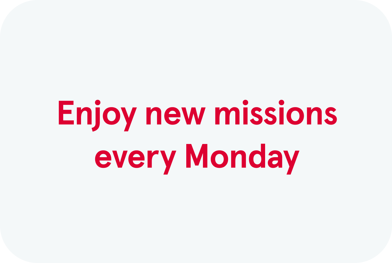 Enjoy new missions