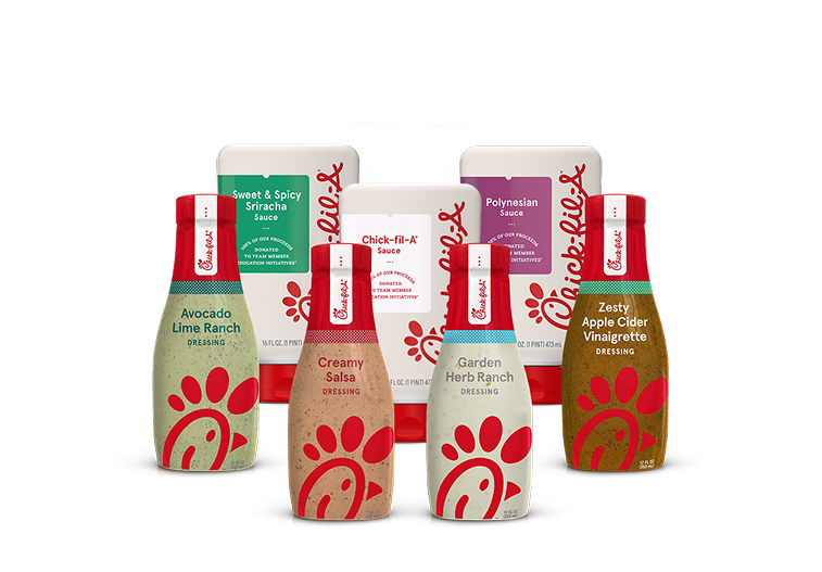 CFA Platform Sauces and Dressings