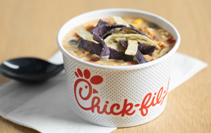 Chick-fil-A seasonal menu items and holiday merchandise available