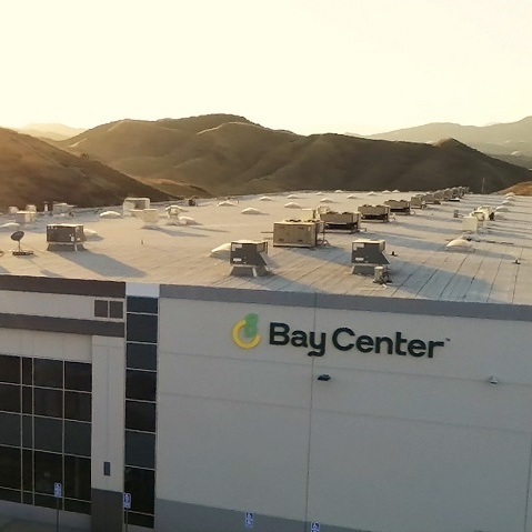 Aerial photograph of Bay Center Foods