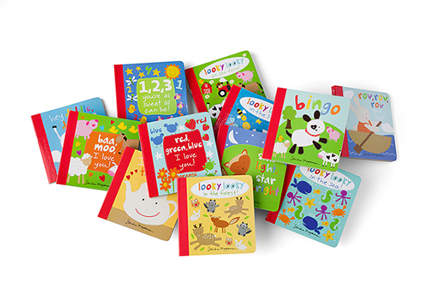 The Look at You book collection, including Look at You in the Sea, Look at You in the Woods, Look at You in the Sky, and Look at You in the Mountains