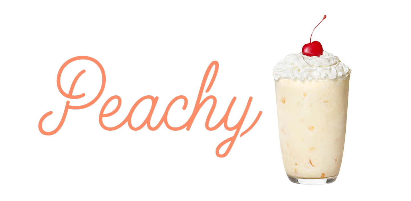 Peach Milkshake
