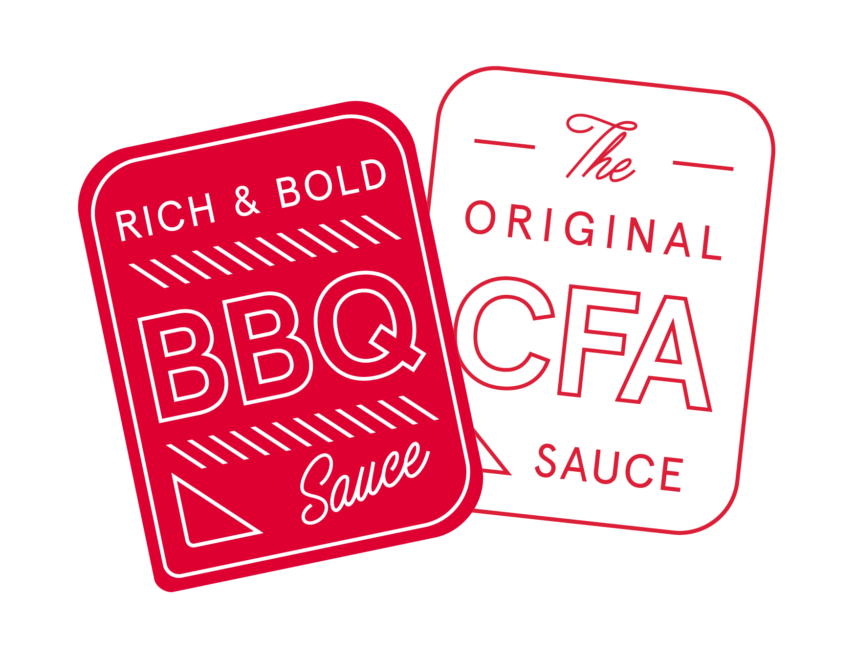 Barbeque Sauce and Chick-fil-A® Sauce label graphics
