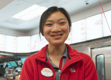 Headshot of Chick-fil-A® Team Member Joy S.