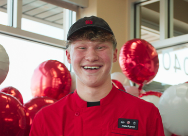 Headshot of Chick-fil-A® Team Member Luke M.