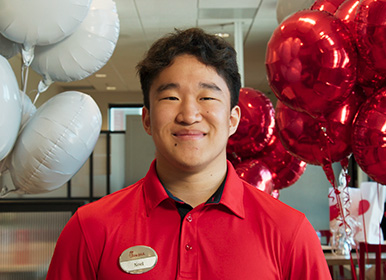 Headshot of Chick-fil-A® Team Member Noel H.