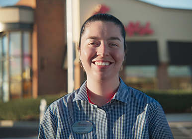 Headshot of Chick-fil-A® Team Member Peyton E.