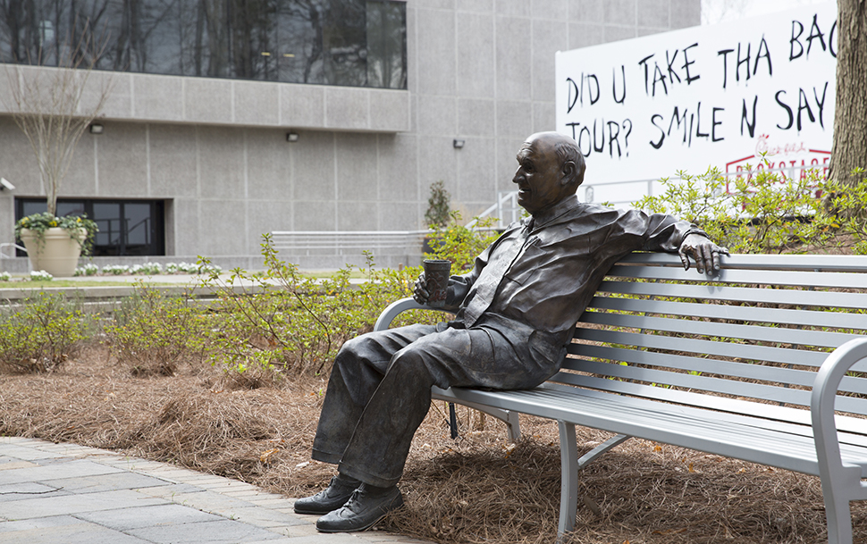 Truett Cathy statue