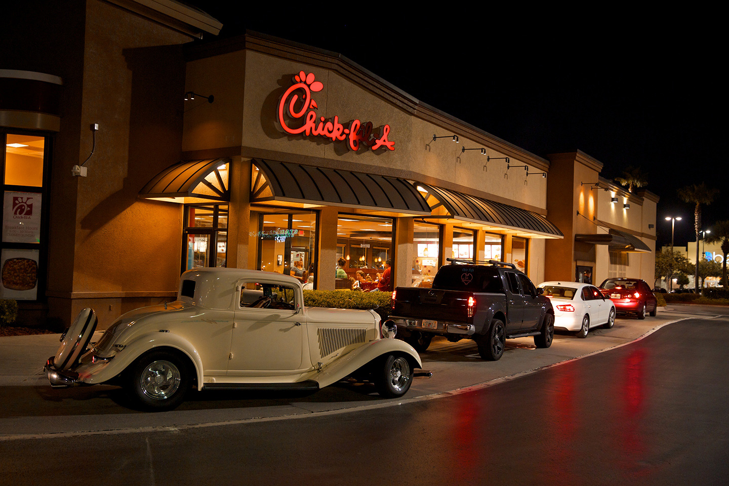 chick fil a drive through