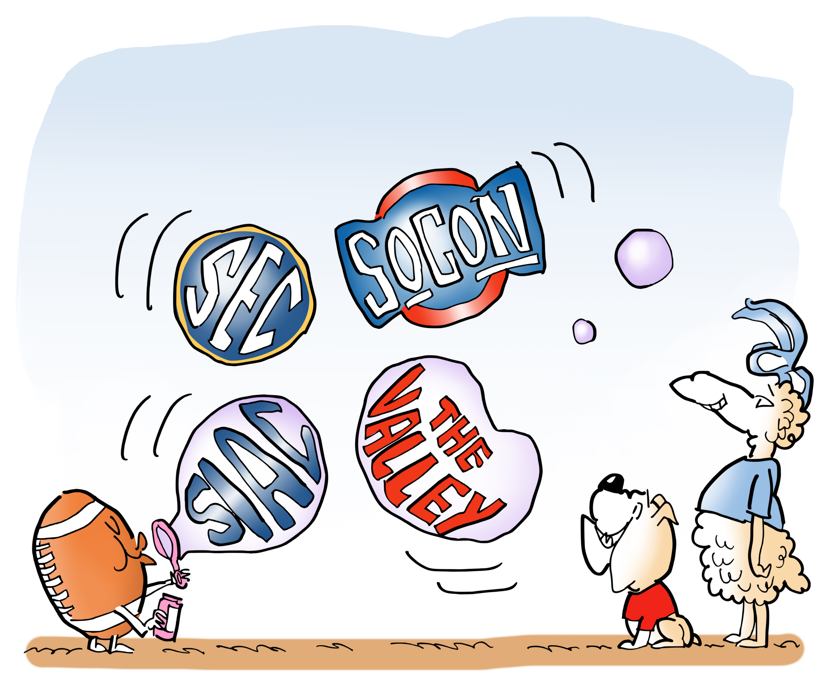 Soap bubbles graphic