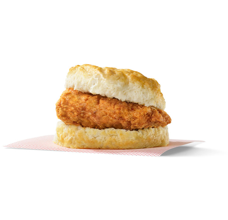 Chick-fil-A® Chicken Biscuit en papel para hornear impreso